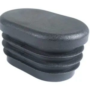 Zaślepka owalna profila 30x50mm czarna 5szt Darmowa dostawa